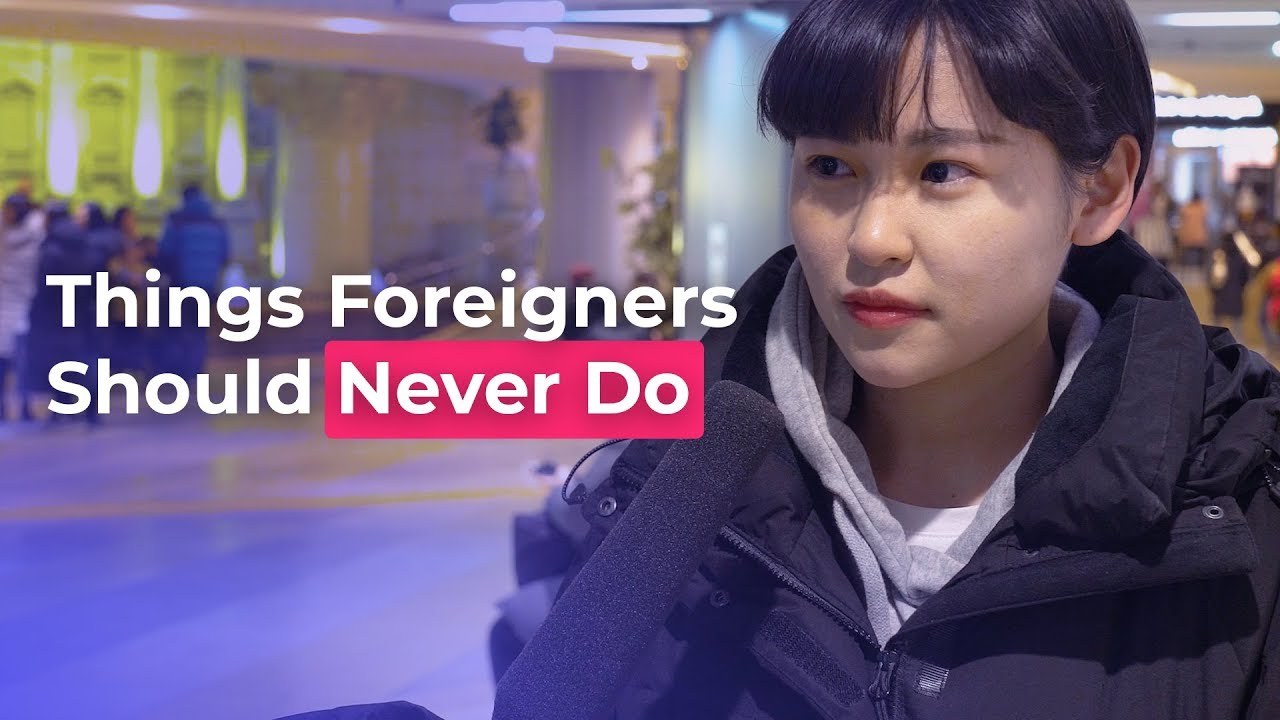 Things Foreigners Should Never Do | Koreans Answer 장면